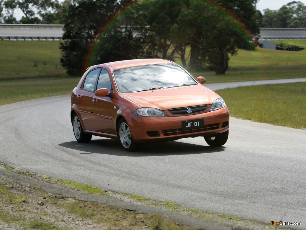 Holden JF Viva Hatchback 2005 photos (1024 x 768)