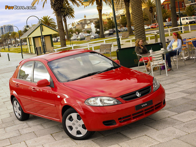 Holden JF Viva Hatchback 2005 pictures (640 x 480)