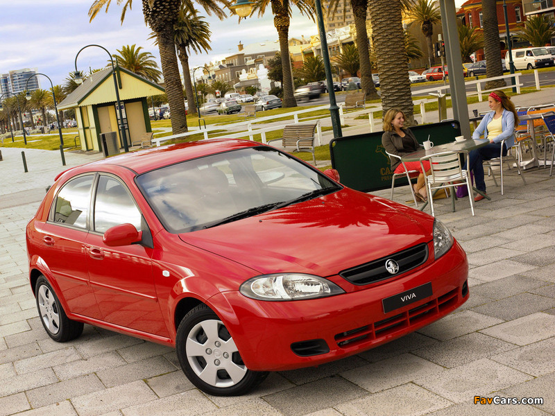 Holden JF Viva Hatchback 2005 pictures (800 x 600)