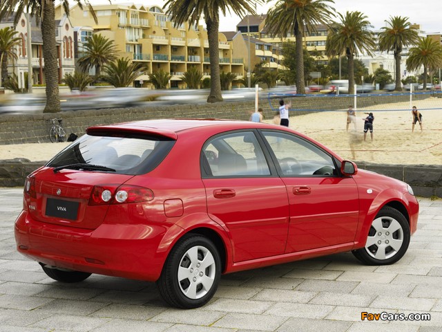 Photos of Holden JF Viva Hatchback 2005 (640 x 480)