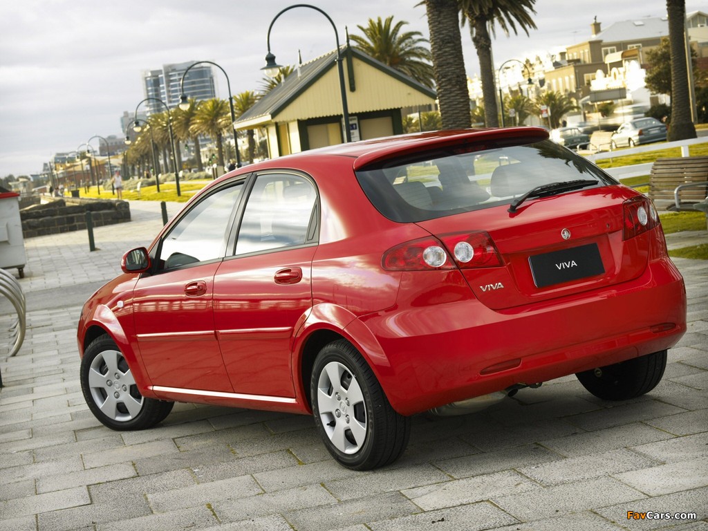 Pictures of Holden JF Viva Hatchback 2005 (1024 x 768)