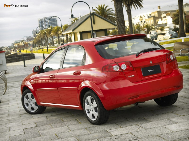 Pictures of Holden JF Viva Hatchback 2005 (800 x 600)