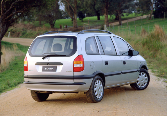 Holden TT Zafira 2001–03 pictures