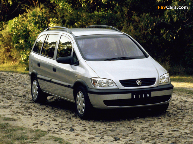 Images of Holden TT Zafira 2001–03 (640 x 480)