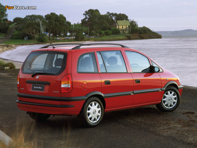 Pictures of Holden TT Zafira 2001–03 (640 x 480)