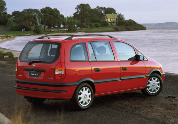 Pictures of Holden TT Zafira 2001–03