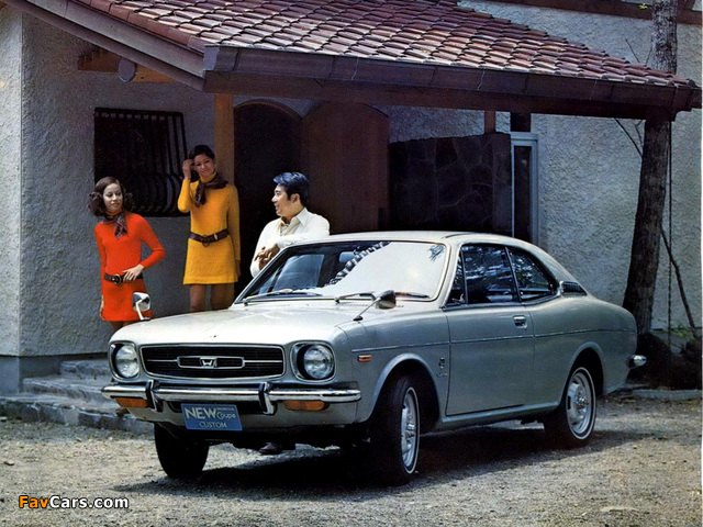 Honda 1300 Coupe 1970–72 wallpapers (640 x 480)