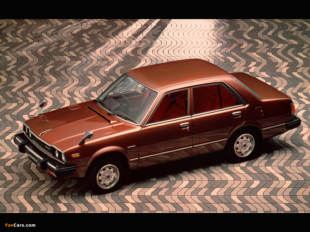Honda Accord Saloon 1977–81 images (1024 x 768)