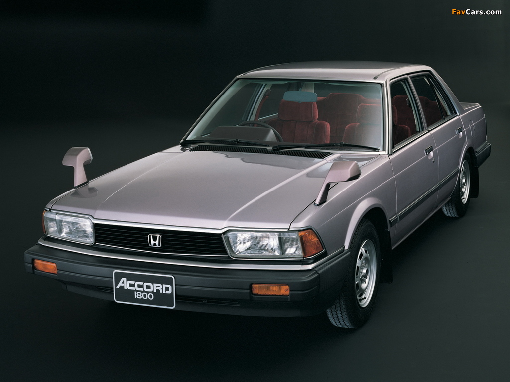 Honda Accord Sedan 1981–85 images (1024 x 768)