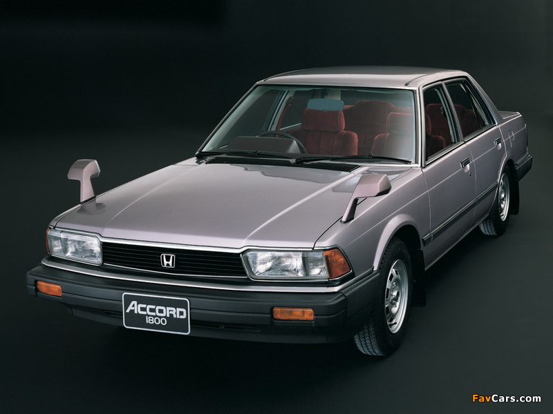 Honda Accord Sedan 1981–85 images (800 x 600)