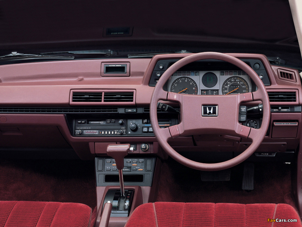 Honda Accord Sedan 1981–85 photos (1024 x 768)