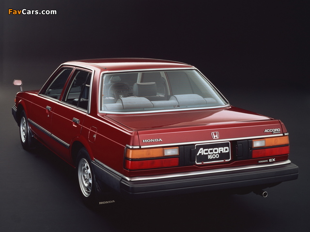 Honda Accord Sedan 1981–85 pictures (640 x 480)