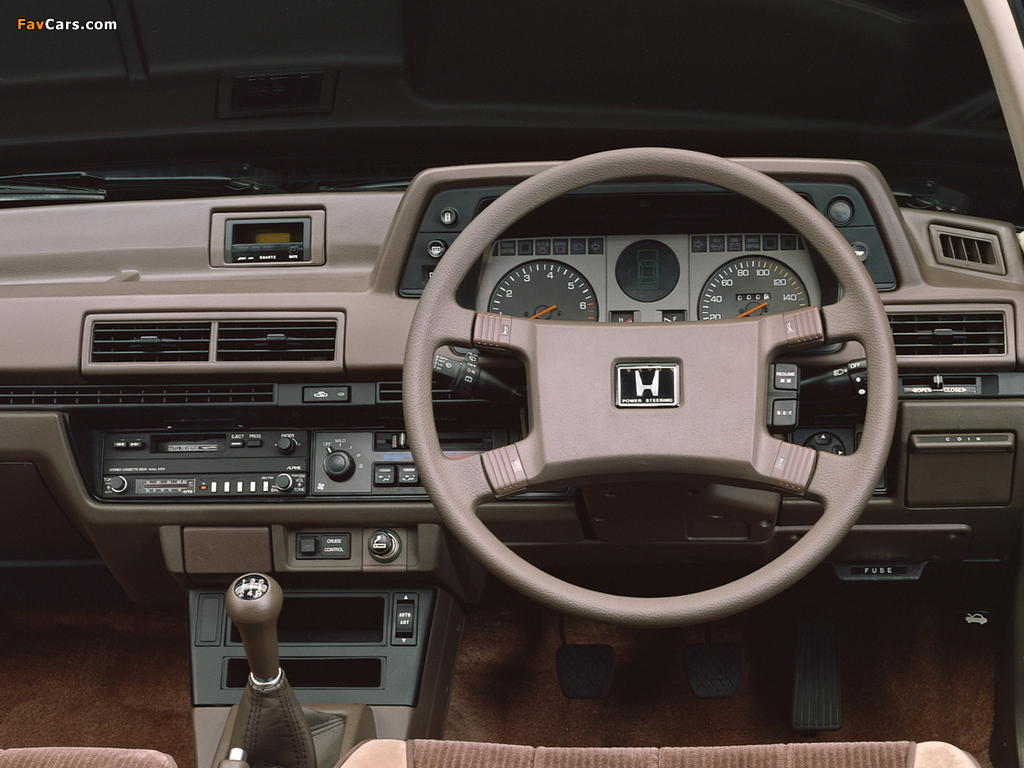 Honda Accord Hatchback 1981–85 wallpapers (1024 x 768)