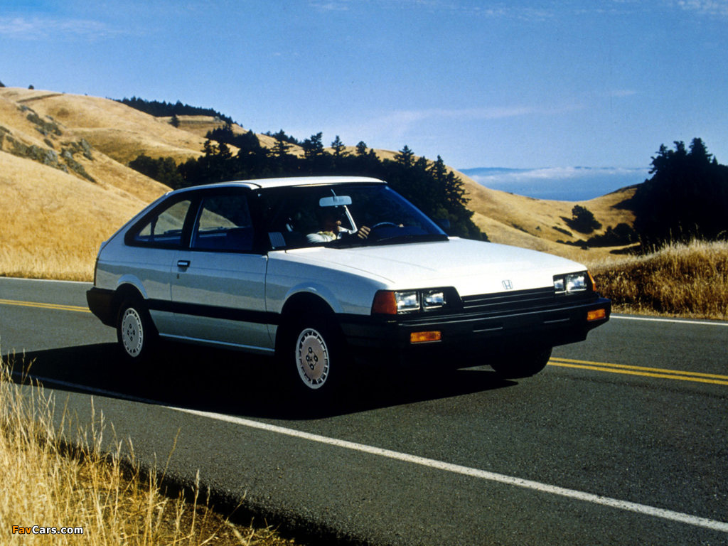 Honda Accord Hatchback US-spec 1982–85 images (1024 x 768)