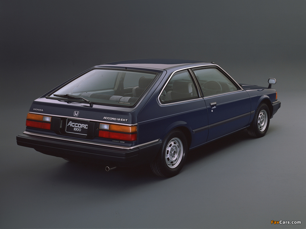 Honda Accord EX-T Hatchback 1982–85 photos (1024 x 768)