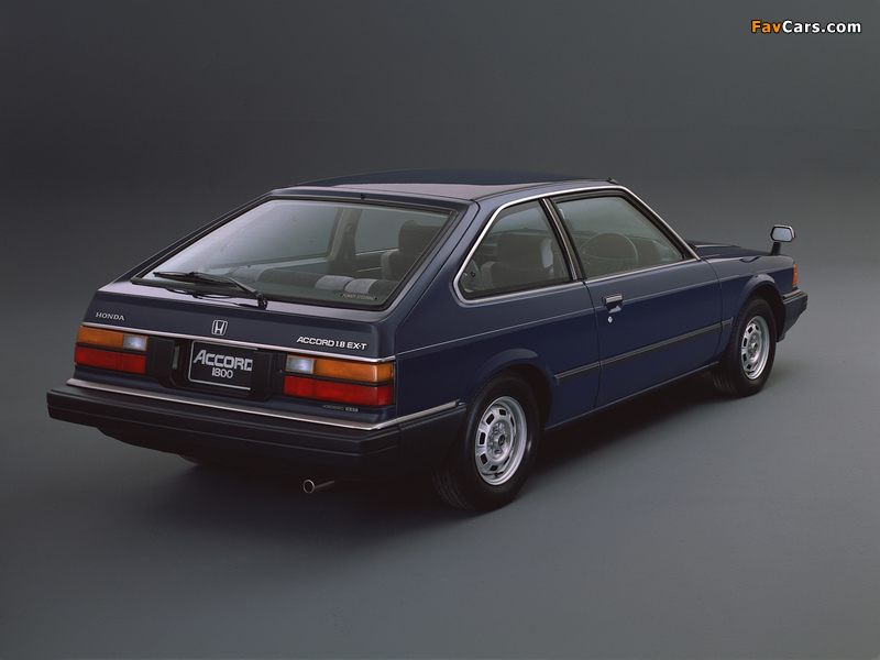 Honda Accord EX-T Hatchback 1982–85 photos (800 x 600)