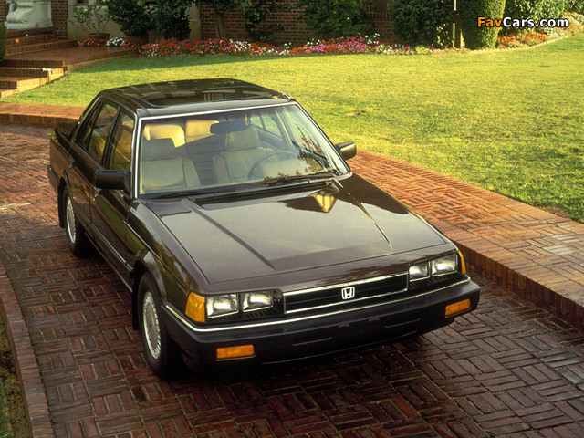 Honda Accord Sedan US-spec 1982–85 wallpapers (640 x 480)
