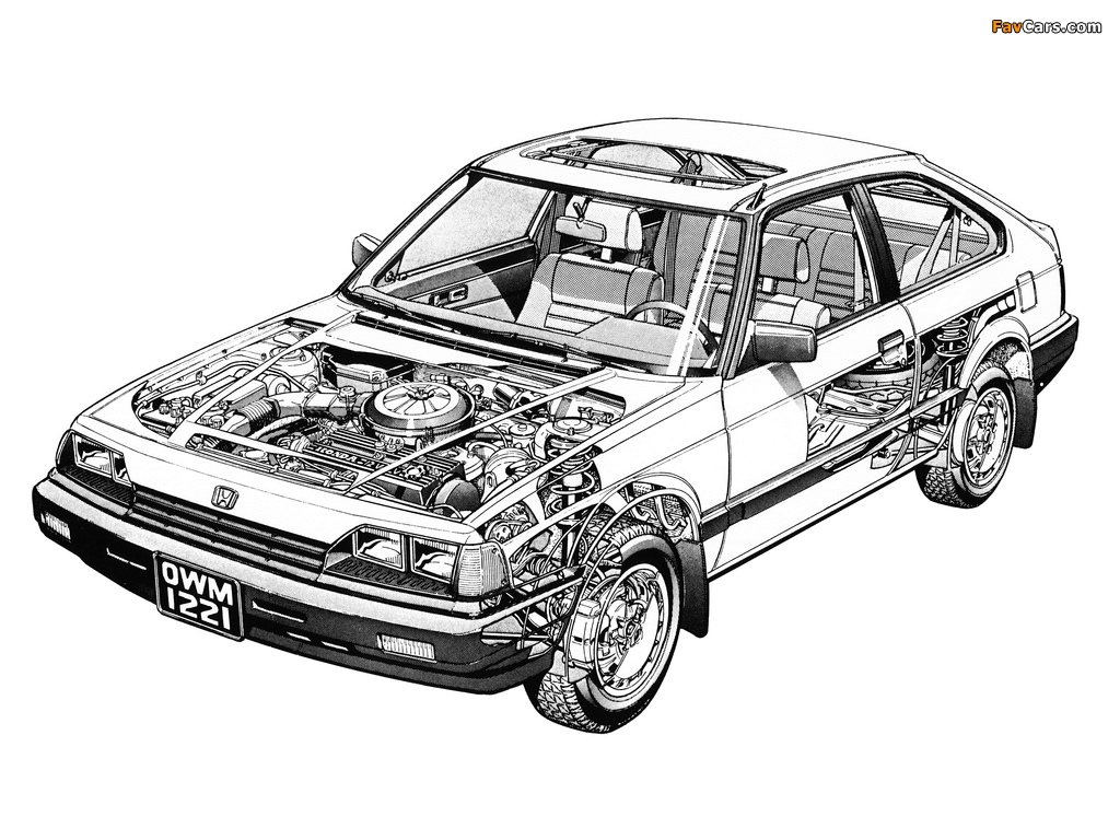 Honda Accord Hatchback US-spec 1982–85 wallpapers (1024 x 768)