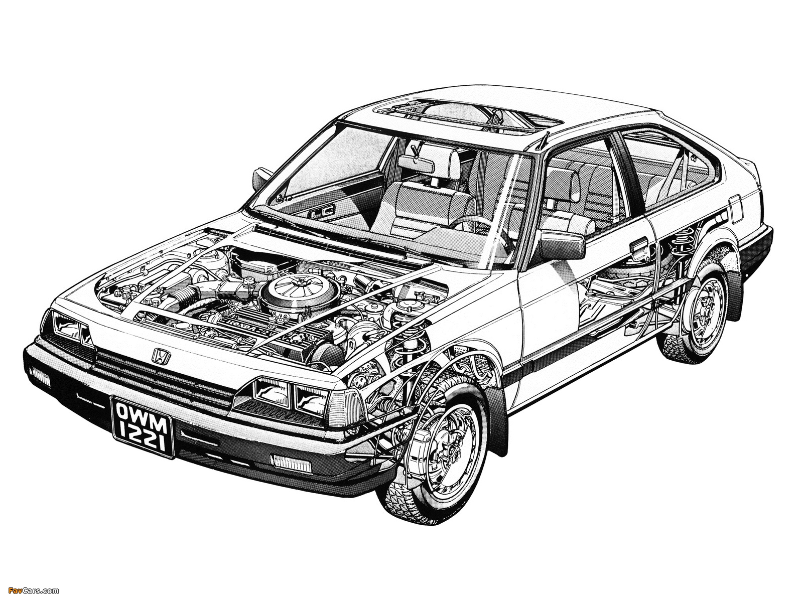Honda Accord Hatchback US-spec 1982–85 wallpapers (1600 x 1200)