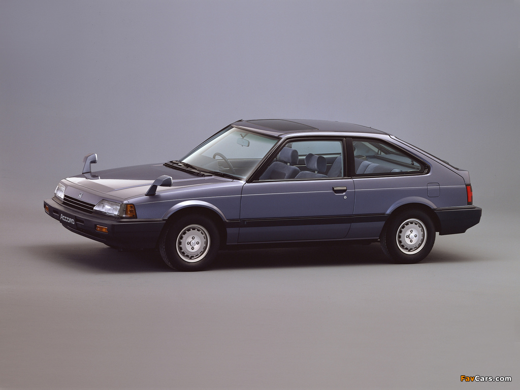 Honda Accord RXT Hatchback 1983–85 photos (1024 x 768)