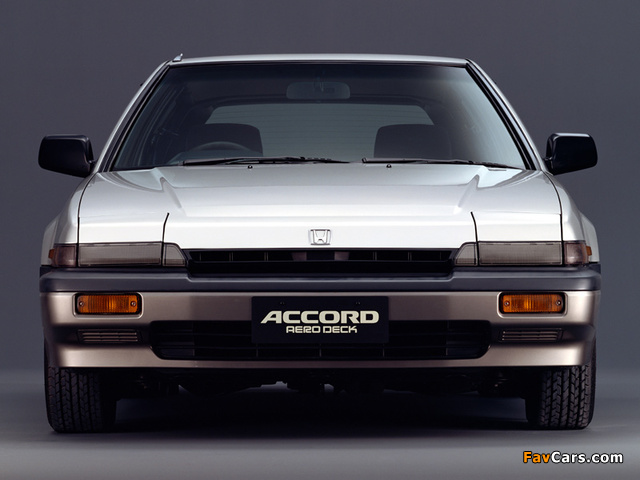 Honda Accord Aerodeck (CA) 1985–89 images (640 x 480)