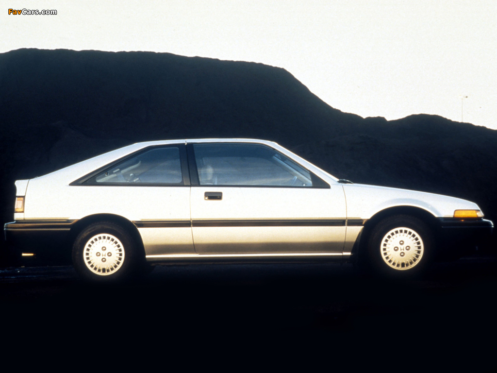 Honda Accord Hatchback US-spec (CA) 1986–89 images (1024 x 768)