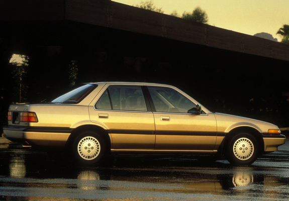 Honda Accord Sedan US-spec (CA) 1986–89 photos