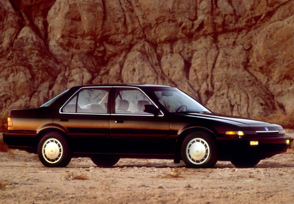 Honda Accord Sedan US-spec (CA) 1986–89 pictures