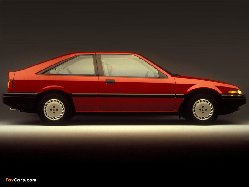 Honda Accord Hatchback US-spec (CA) 1986–89 wallpapers (800 x 600)