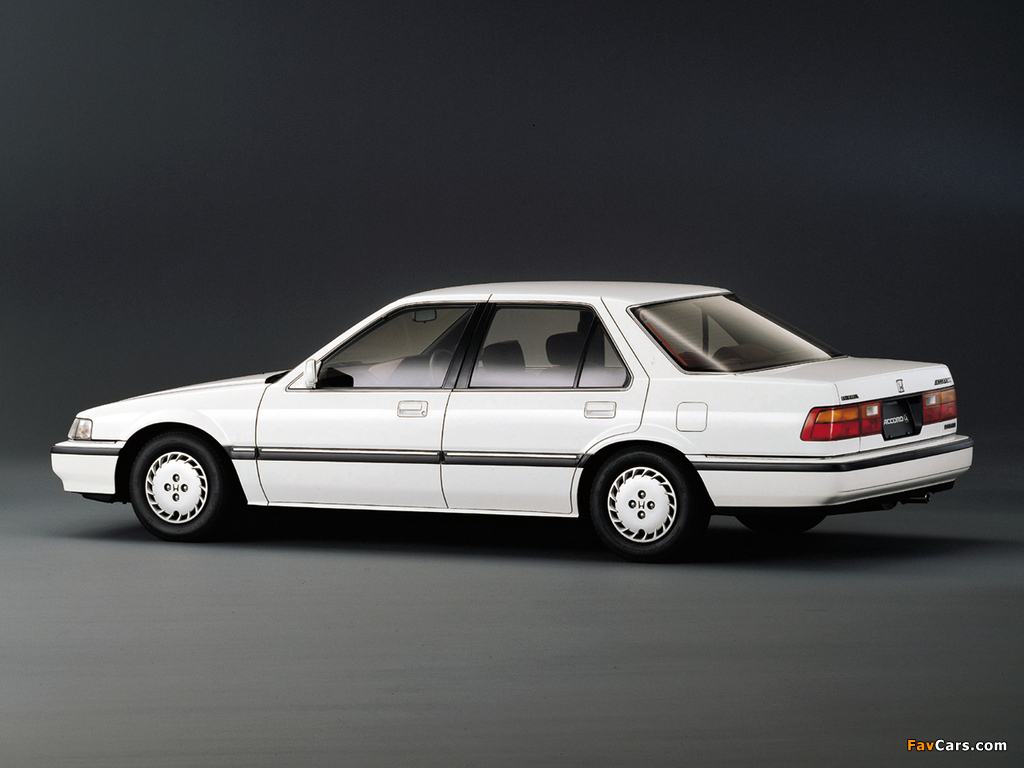 Honda Accord Sedan (CA) 1987–89 images (1024 x 768)