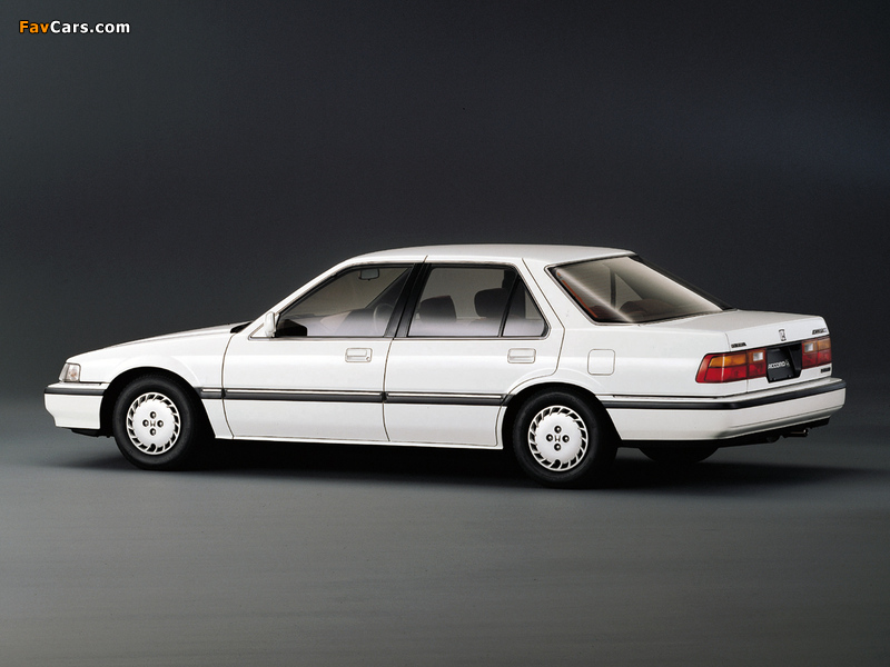 Honda Accord Sedan (CA) 1987–89 images (800 x 600)
