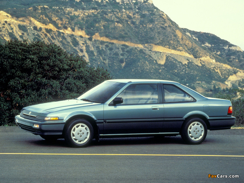 Honda Accord Coupe (CA6) 1988–89 photos (800 x 600)