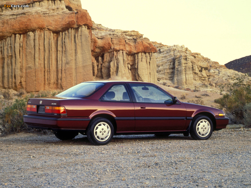 Honda Accord Coupe (CA6) 1988–89 photos (1024 x 768)