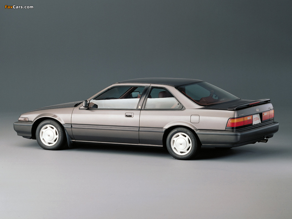 Honda Accord Coupe JP-spec (CA6) 1988–89 wallpapers (1024 x 768)