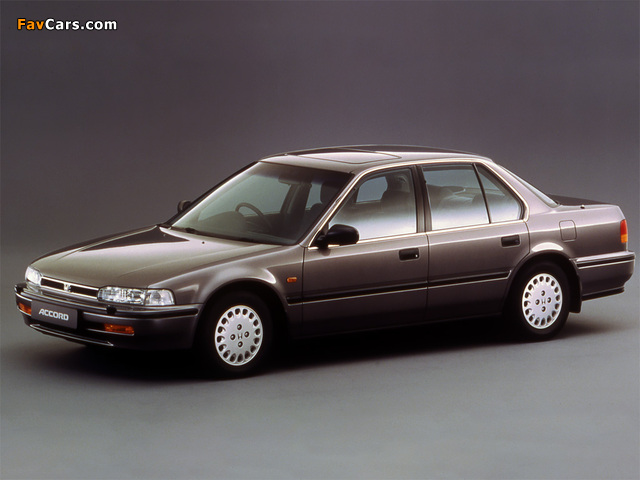 Honda Accord Sedan (CB) 1990–93 images (640 x 480)