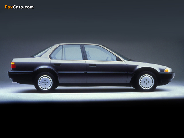 Honda Accord Sedan US-spec (CB) 1990–93 images (640 x 480)