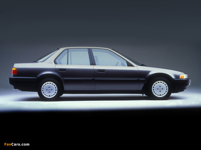 Honda Accord Sedan US-spec (CB) 1990–93 images (800 x 600)