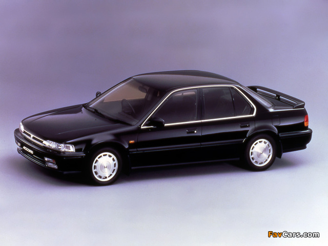 Honda Accord Sedan (CB) 1990–93 photos (640 x 480)