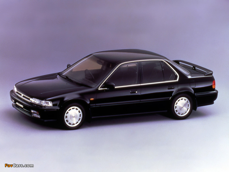 Honda Accord Sedan (CB) 1990–93 photos (800 x 600)
