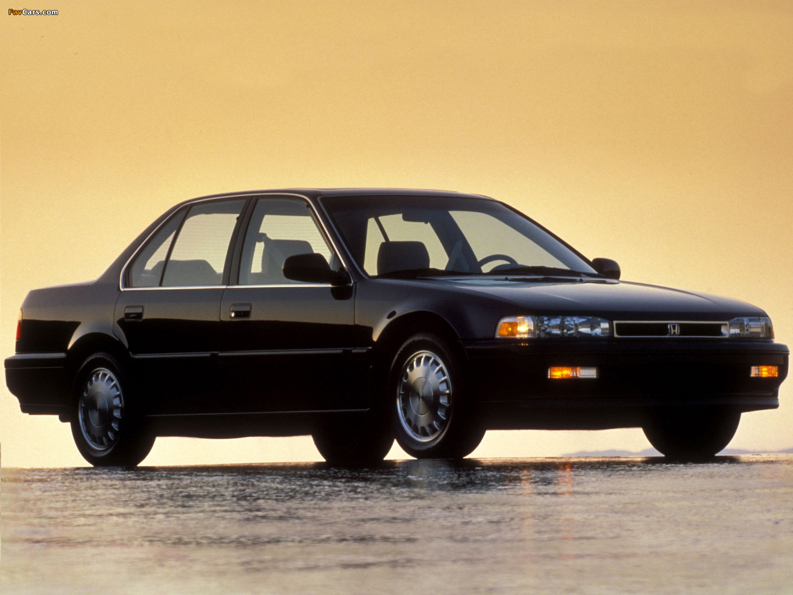 Honda Accord Sedan US-spec (CB) 1990–93 photos (1600 x 1200)