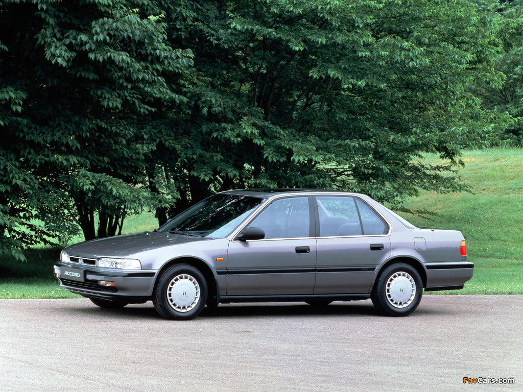 Honda Accord Sedan (CB) 1990–93 wallpapers (1024 x 768)