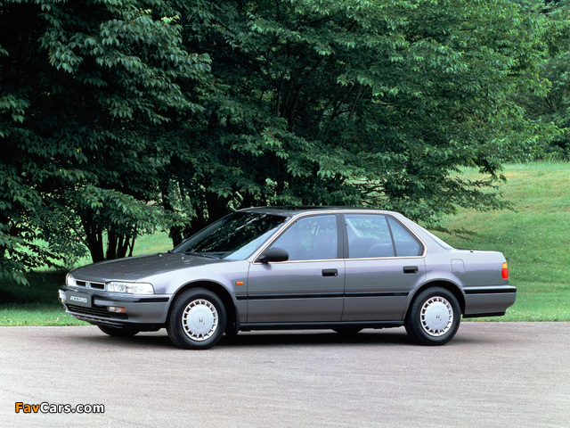 Honda Accord Sedan (CB) 1990–93 wallpapers (640 x 480)