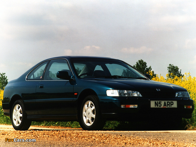 Honda Accord Coupe UK-spec (CD7) 1994–98 pictures (640 x 480)