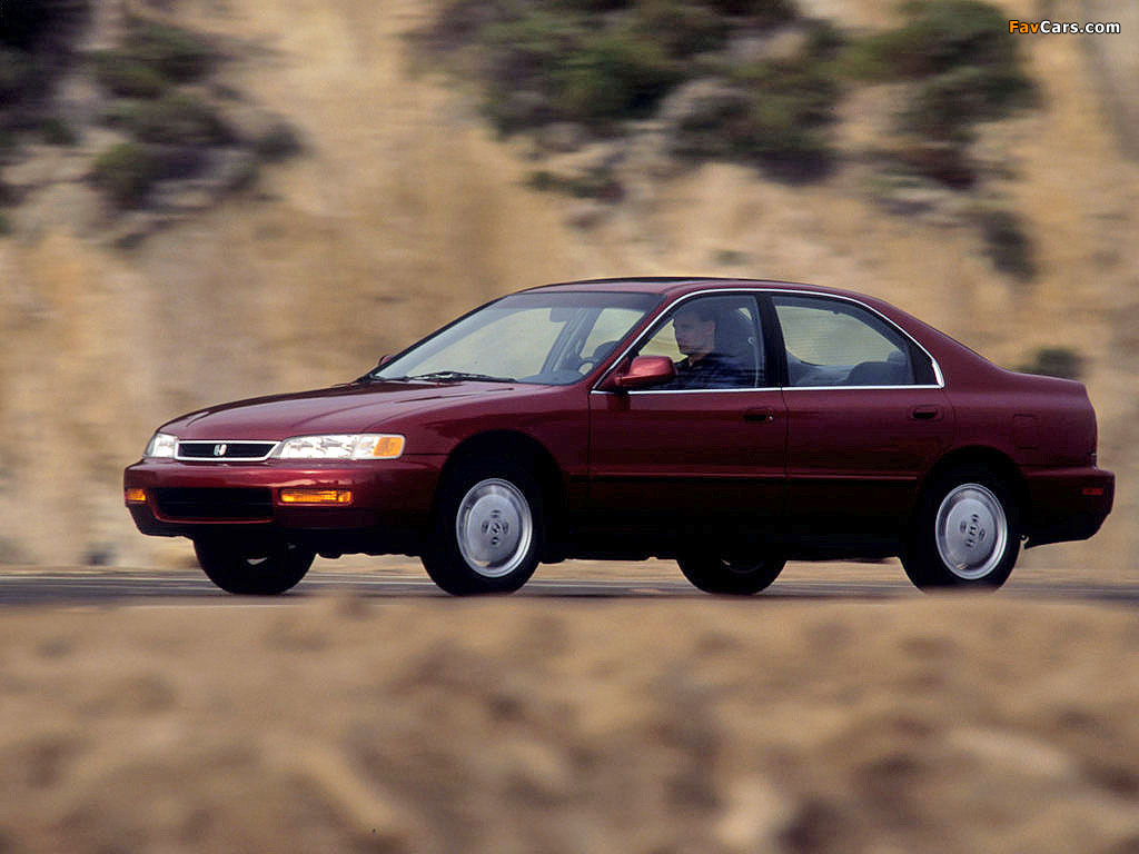 Honda Accord Sedan US-spec (CD) 1994–97 pictures (1024 x 768)
