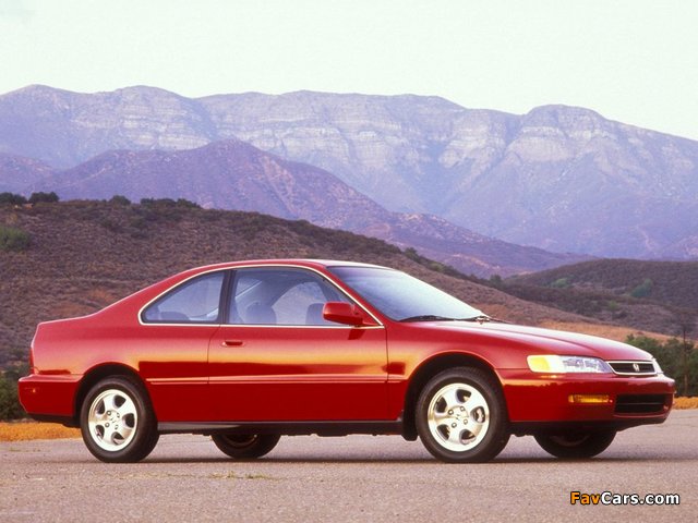 Honda Accord Coupe US-spec (CD7) 1994–97 wallpapers (640 x 480)