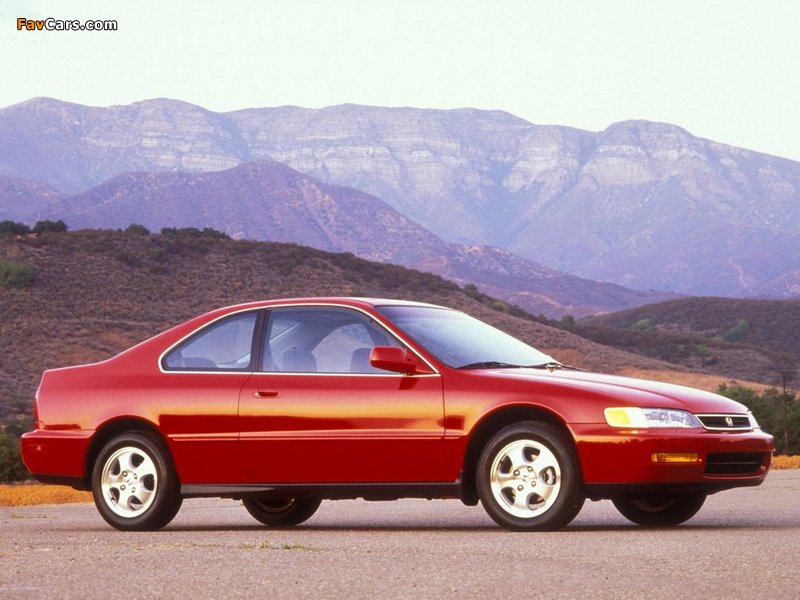 Honda Accord Coupe US-spec (CD7) 1994–97 wallpapers (800 x 600)