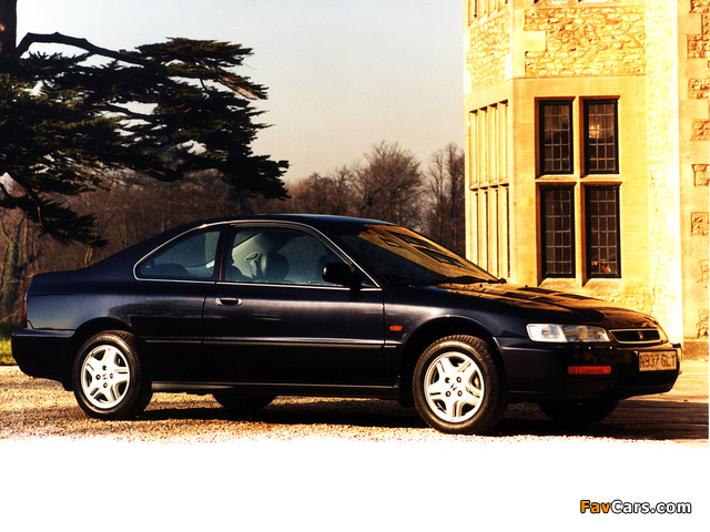 Honda Accord Coupe UK-spec (CD7) 1994–98 wallpapers (640 x 480)