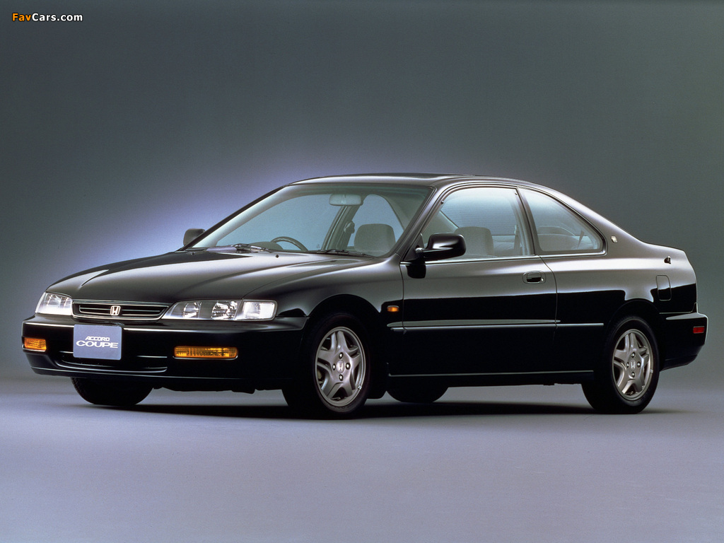 Honda Accord SiR Coupe (CD8) 1996–98 images (1024 x 768)
