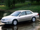 Honda Accord Sedan US-spec 1998–2002 pictures