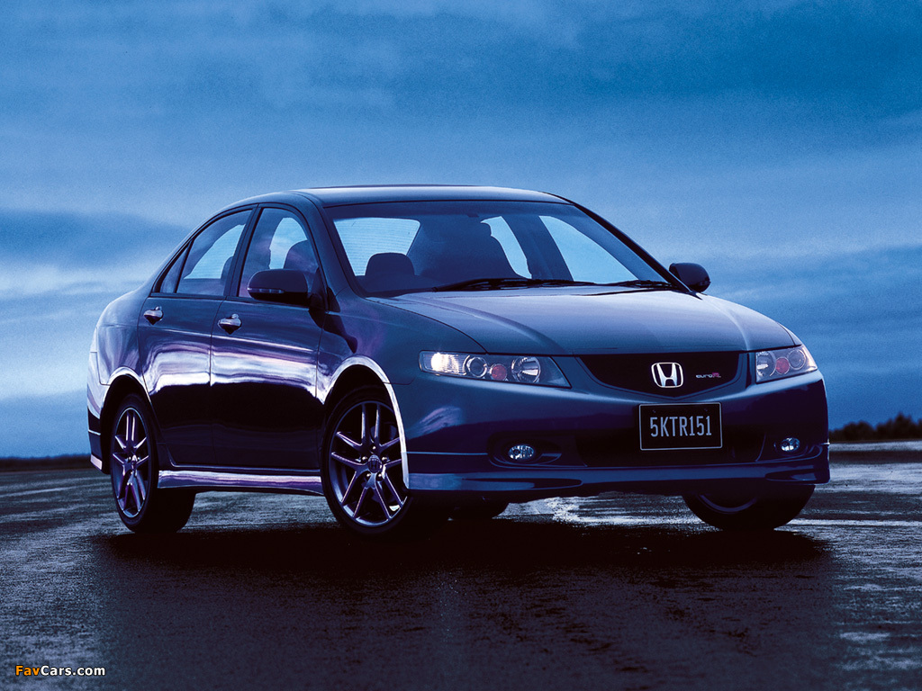 Honda Accord Euro-R Sedan (CL7) 2002–05 photos (1024 x 768)